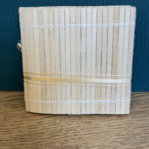 Bamboo Table Mat Drink Coaster Cup Mat  6 Piece Set Ecologically Friendly - Picture 3 of 6